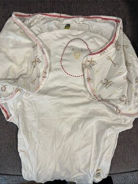 Nested Bean White weighted sleep sack